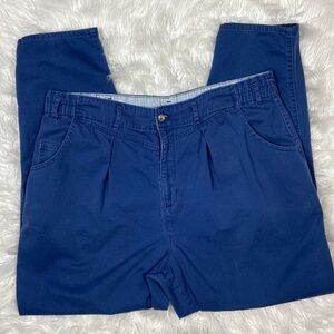 Vintage Women’s Navy 100% Cotton Docker’s with High Waist Band